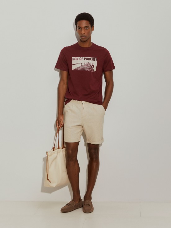 camiseta con estampado