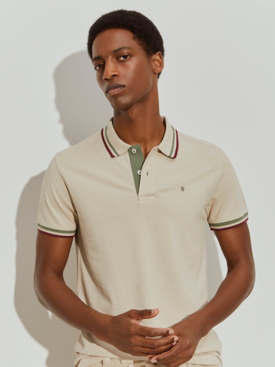 Polo piqu slim fit