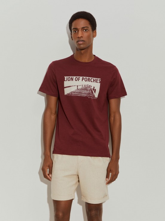 camiseta con estampado