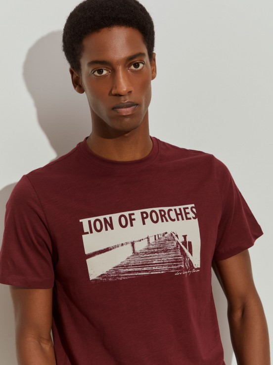 camiseta con estampado