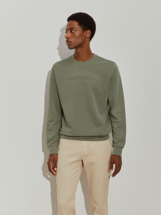 Sweater com logotipo