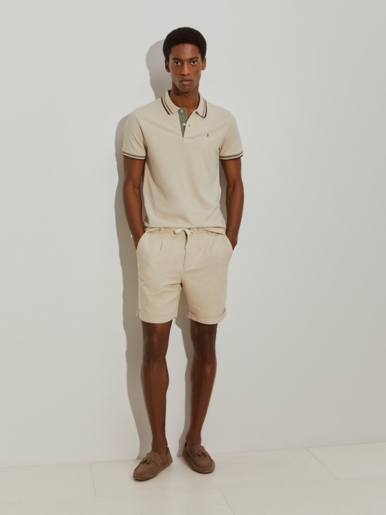 Polo piqu slim fit
