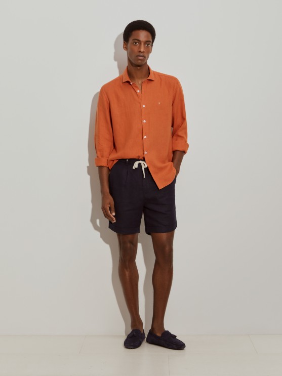 Bermudas de lino