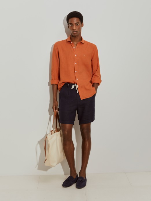 Bermudas de lino