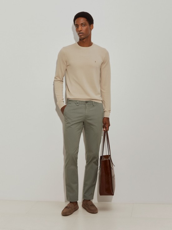 Pantaln chino slim fit