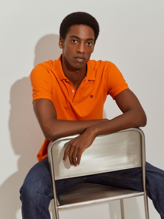 Polo de piqu de algodn