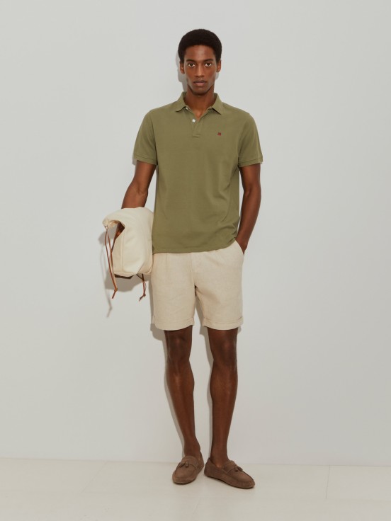 Polo de piqu de algodn