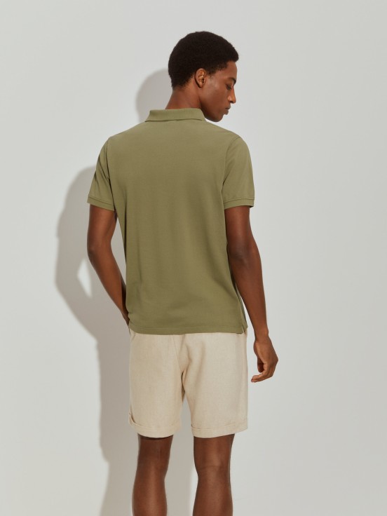 Polo de piqu de algodn