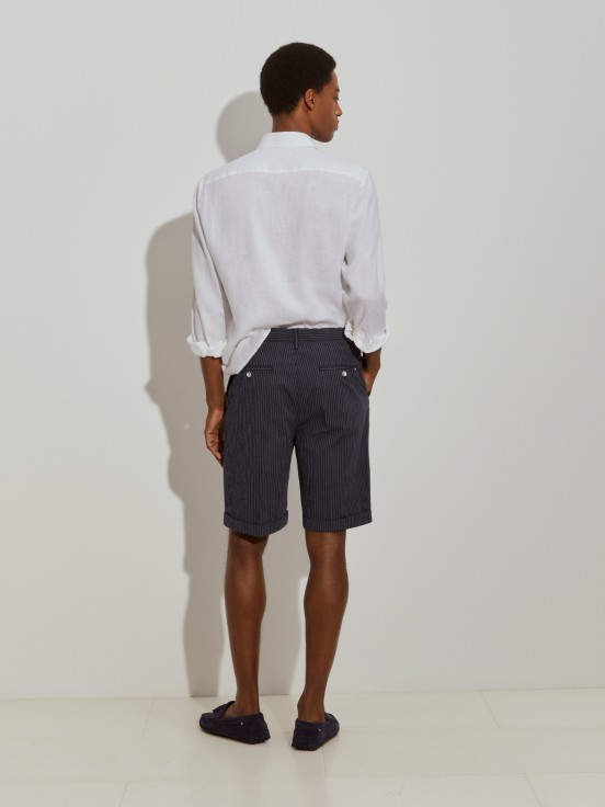 Bermudas de rayas