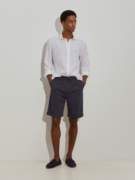 Bermudas de rayas