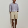 Camisa slim fit �s riscas
