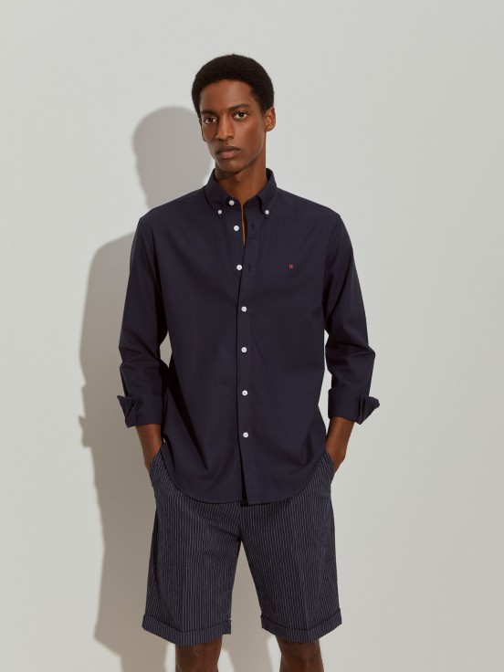 Camisa oxford regular fit