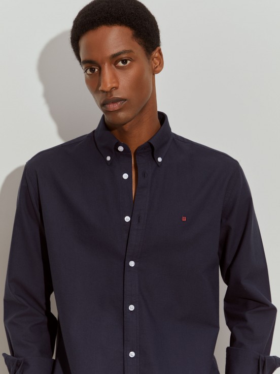 Camisa oxford regular fit