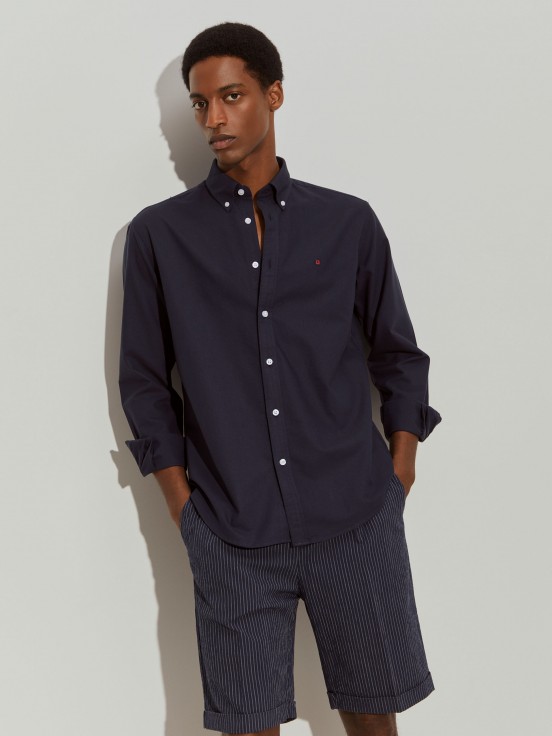 Camisa oxford regular fit