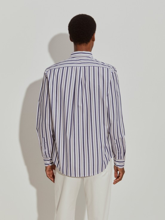 Camisa regular fit s riscas