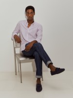 Striped slim fit shirt