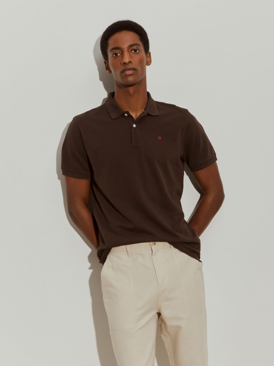 Polo de piqu de algodn