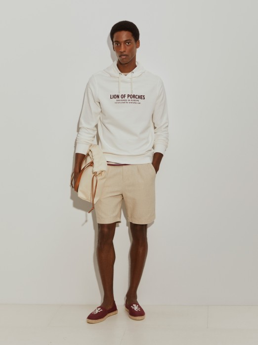 Hooded sweater