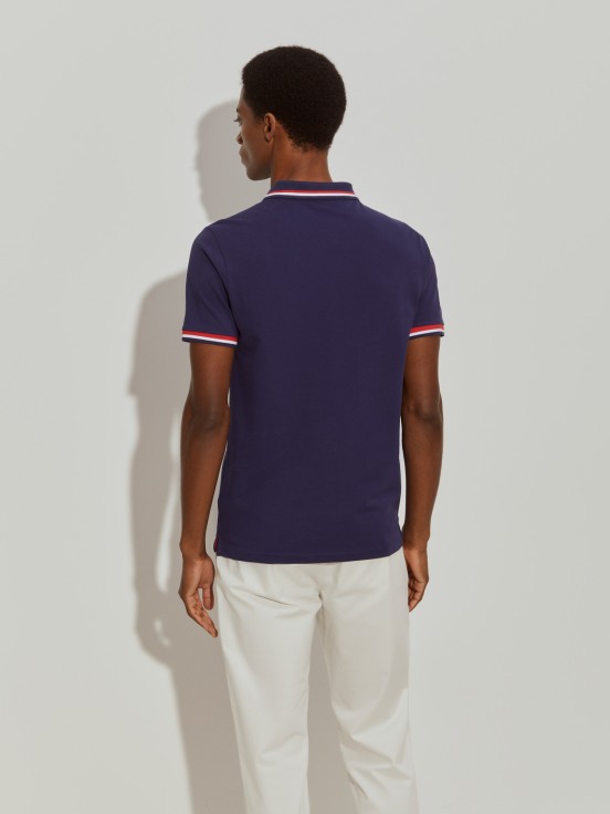 Polo de piqu de corte slim