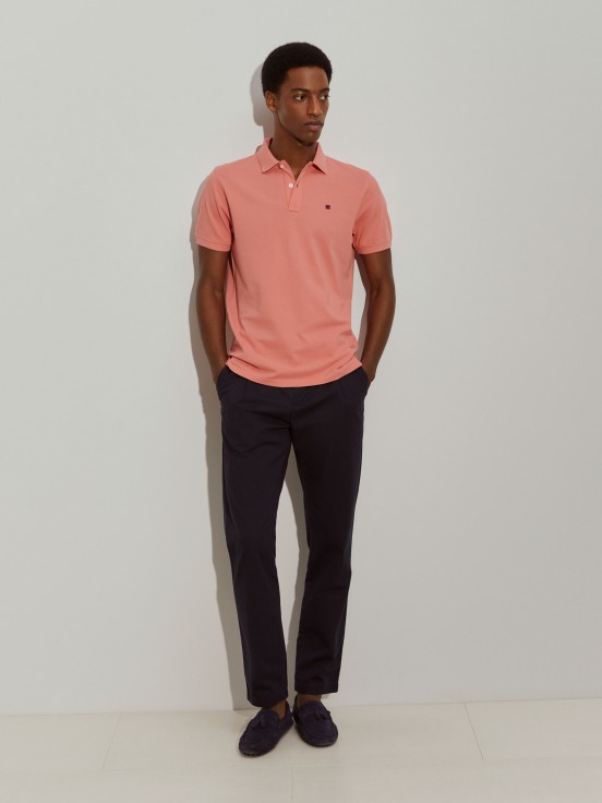 Polo de piqu de algodn