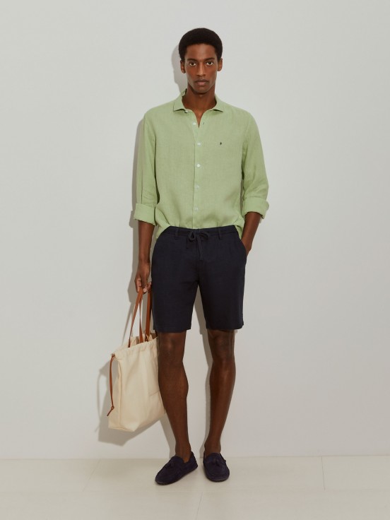 Bermudas de lino