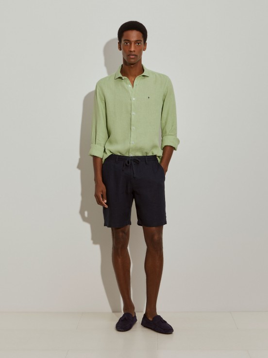 Bermudas de lino