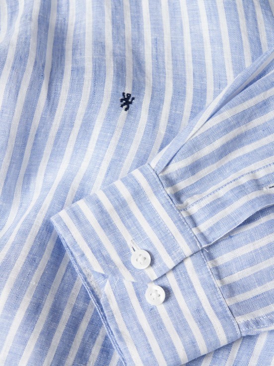 Camisa de linho regular fit