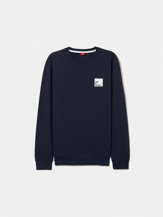 Sweater bsica de algodo
