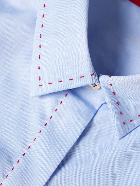 Camisa clssica de algodo