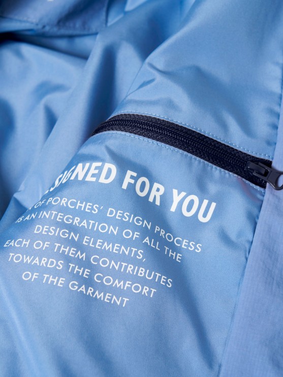 Jacket in technical fabric