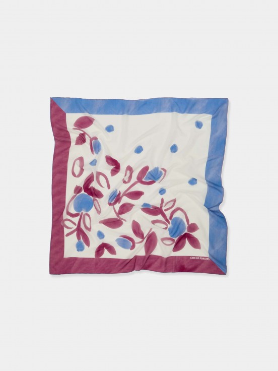 Bufanda estampada floral
