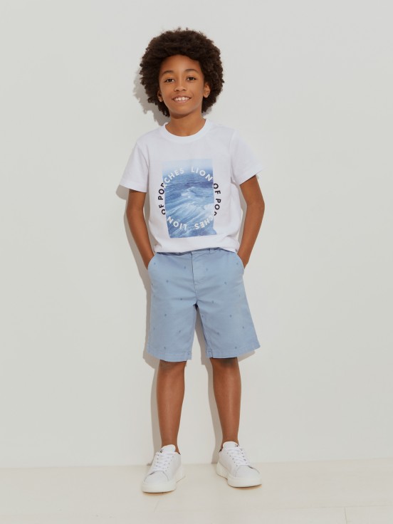 Pantalones cortos estampados