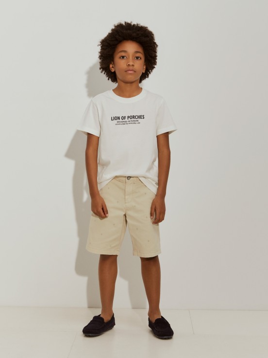 Pantalones cortos estampados