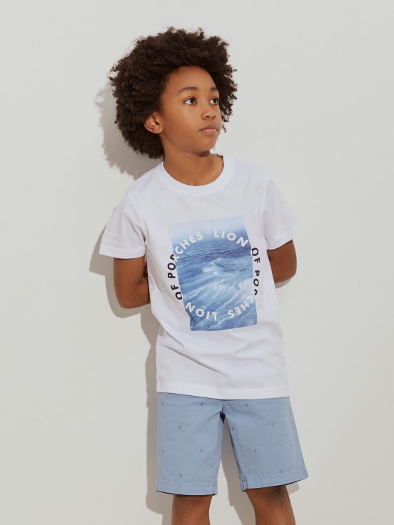 T-shirt estampada