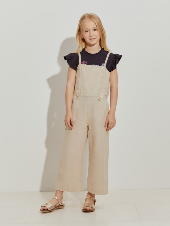 Wide leg jumpsuit