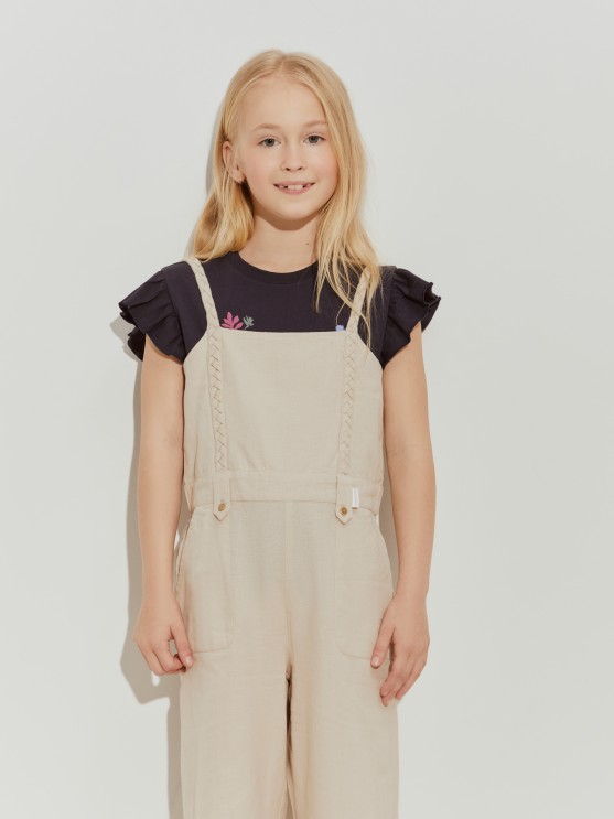 Wide leg jumpsuit