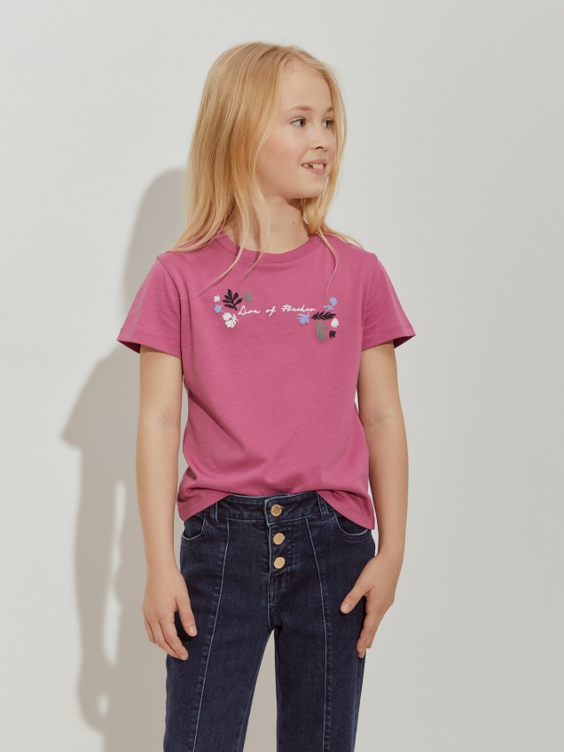 T-shirt com estampado