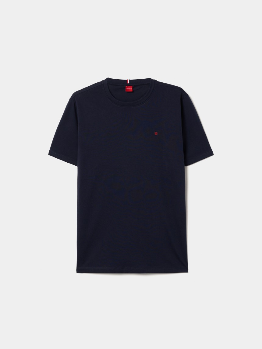 T-shirt b�sica de algod�o