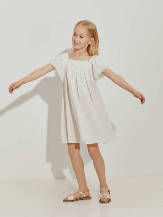 Vestido de manga corta