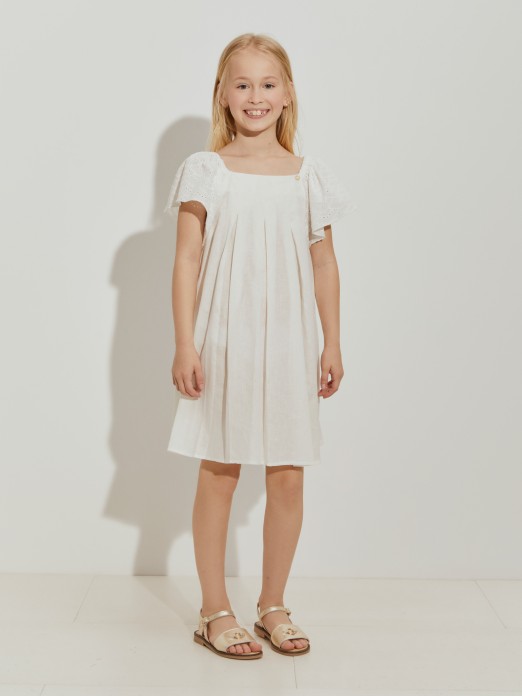 Vestido de manga corta
