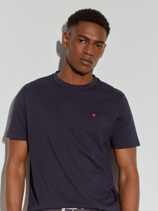 Camiseta bsica de algodn