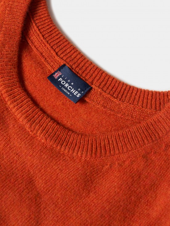 Pullover decote redondo