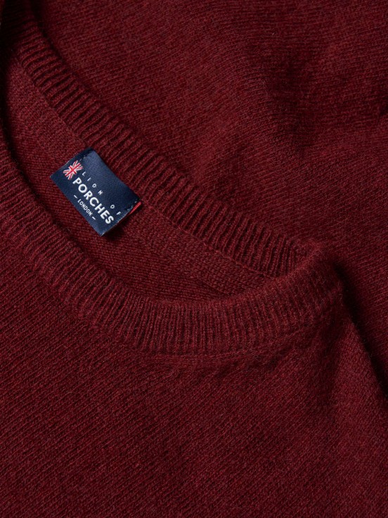 Pullover decote redondo