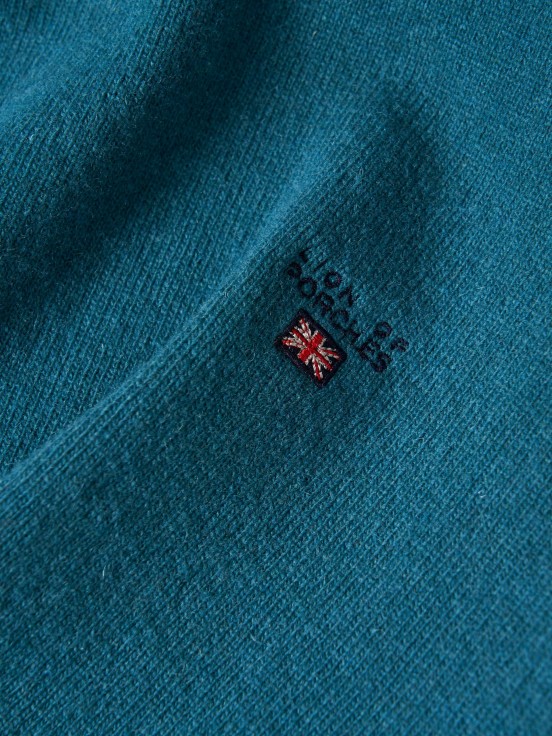 Pullover decote em V
