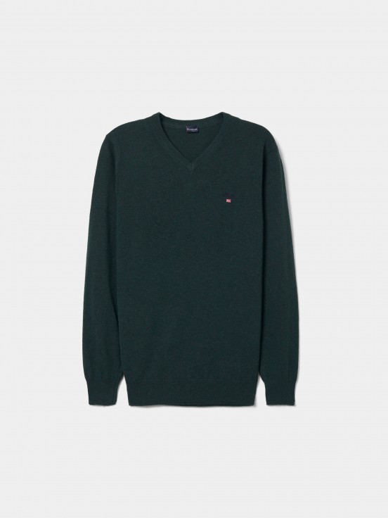 Jersey de cuello en V