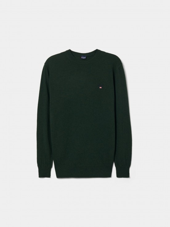Pullover decote em V