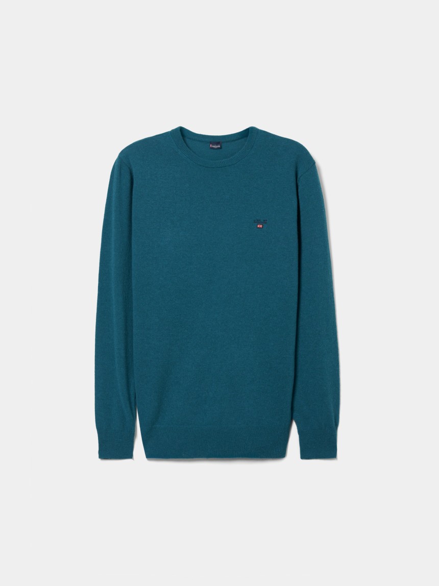 Pullover decote em V