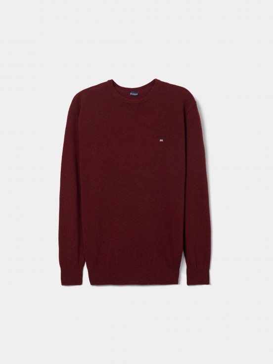 Pullover decote redondo