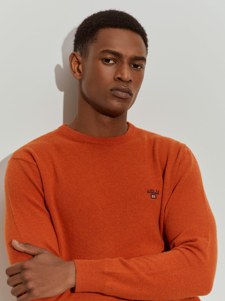 Pullover decote em V
