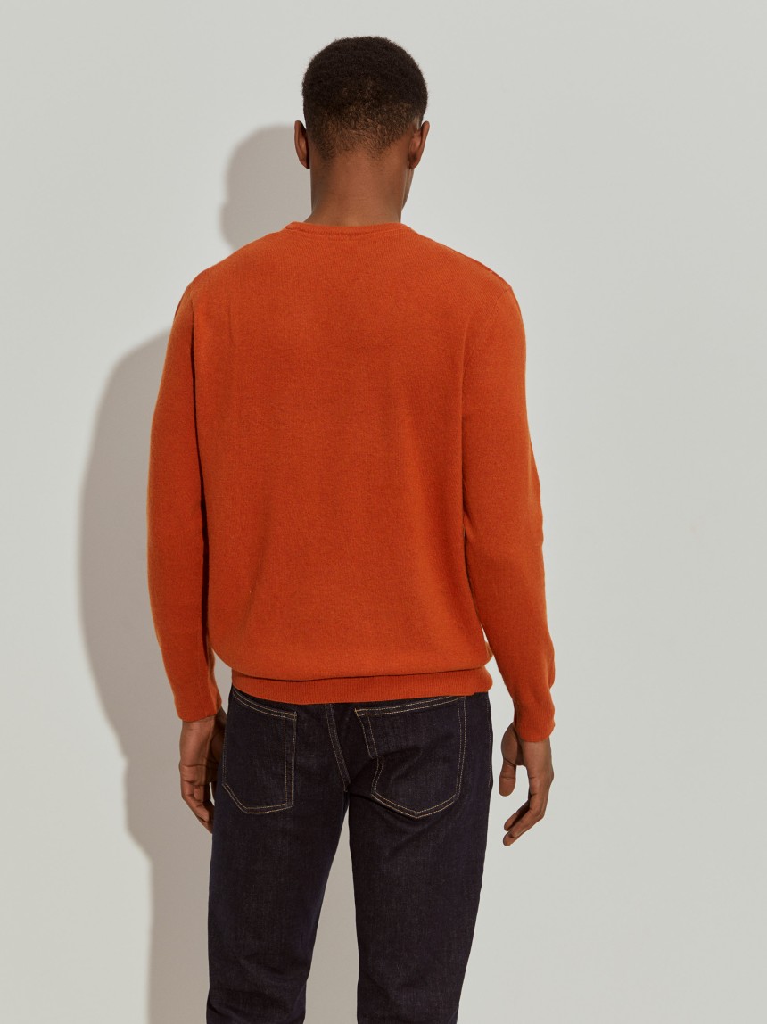 Pullover decote em V